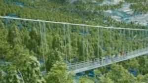 A világ leghosszabb üveghídja Magyarországon fog megépülni