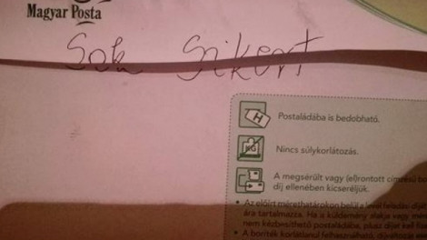 Köszi Magyar Posta, és szégyelld magad te postás, aki azt hitted pénz van a borítékban...