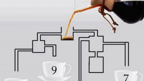 Melyik csésze lesz leghamarabb tele kávéval?