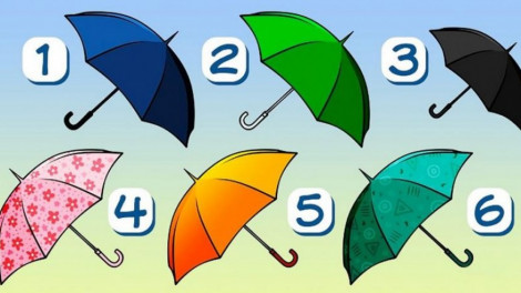 Válaszd azt az ernyőt, amit magaddal vinnél egy esős napon, és tudj meg magadról valami fontosat!