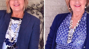 Fedezd fel a kéket! Öltözködési tippek 50 fölött.