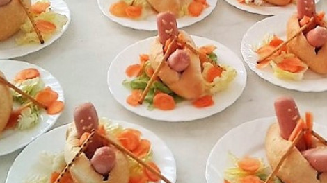 Ez nem egy szálloda kínálóasztala, hanem egy ovis tízórai valahol Veszprém megyében!